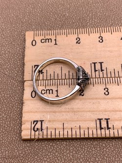 *Кольцо р.16,5 Марказит арт HR505-502 Вес 2,48 г - фото 312906