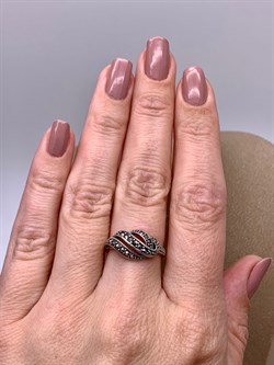 *Кольцо р.17 Марказит арт. HR1137-311 Вес 3,21 г - фото 312918 *Кольцо р.17 Марказит арт. HR1137-311 Вес 3,21 г - фото 312918