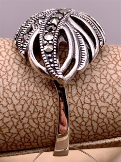 *Кольцо р.17 Марказит арт. HR1080-849 вес 3,7 г - фото 312935