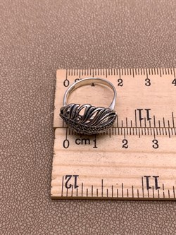 *Кольцо р.17 Марказит арт. HR1080-849 вес 3,7 г - фото 312939