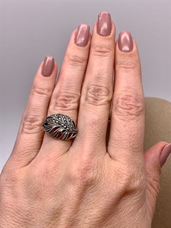 *Кольцо р.16 Марказит арт. HR1080-464 вес 3,67 г - фото 312943