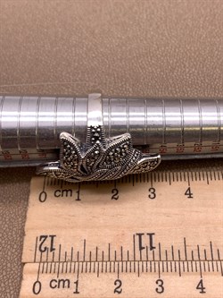 *Кольцо р.18,5 Марказит арт. HR578-937 Вес 9,58 г - фото 312951