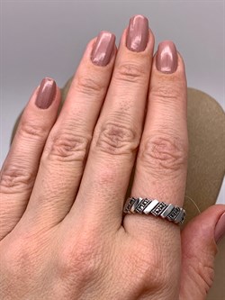 *Кольцо р.18,5 Марказит арт HR1583-564 вес 3,7 г - фото 312980