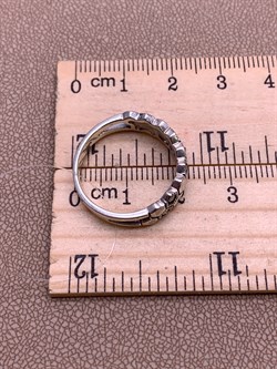 *Кольцо р.18,5 Соты Марказит арт. HR1591-618 Вес 3,51 г - фото 313020 *Кольцо р.18,5 Соты Марказит арт. HR1591-618 Вес 3,51 г - фото 313020