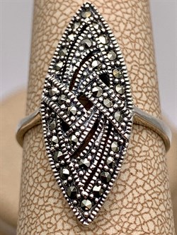 *Кольцо р.18 Маркиз арт. HR096-764 вес 3,58 г - фото 313037