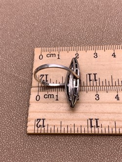 *Кольцо р.18 Маркиз арт. HR096-764 вес 3,58 г - фото 313045