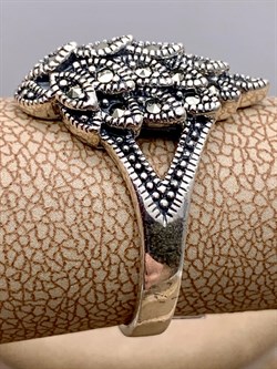 *Кольцо р.18 Марказит арт. HR1729-465 Вес 5,35 г - фото 313061 *Кольцо р.18 Марказит арт. HR1729-465 Вес 5,35 г - фото 313061