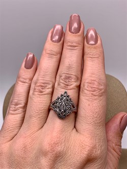 *Кольцо р.17 Марказит арт. HR1729-458 Вес 5,01 г - фото 313070 *Кольцо р.17 Марказит арт. HR1729-458 Вес 5,01 г - фото 313070