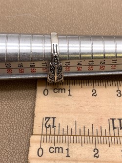 *Кольцо р.18 Марказит арт. HR1404-441 Вес 2,84 г - фото 313138