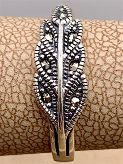 *Кольцо р.18 Марказит арт. HR1404-441 Вес 2,84 г - фото 313141