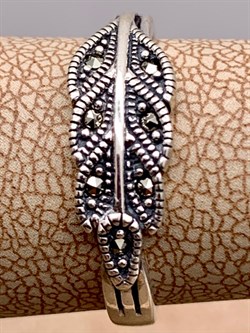 *Кольцо р.17 Марказит арт. HR1404-434 Вес 2,66 г - фото 313155