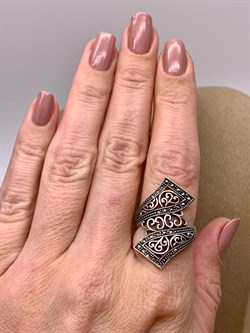 *Кольцо р.17,5 Марказит арт. К 1015-781 вес 5,14 г - фото 313166 *Кольцо р.17,5 Марказит арт. К 1015-781 вес 5,14 г - фото 313166