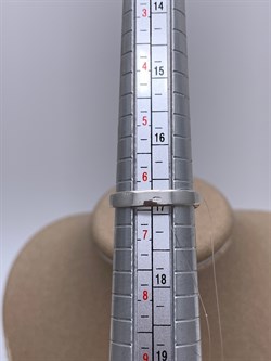 *Кольцо р.16,5 Лента Марказит арт. К 639-439 Вес 5.61 г - фото 313241 *Кольцо р.16,5 Лента Марказит арт. К 639-439 Вес 5.61 г - фото 313241