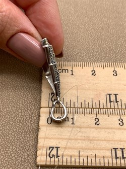 *Подвеска Елочка Жабо Марказит арт HP0982-712 Вес 4,97 г - фото 313279 *Подвеска Елочка Жабо Марказит арт HP0982-712 Вес 4,97 г - фото 313279