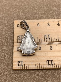 *Подвеска Елочка Жабо Марказит арт HP0982-712 Вес 4,97 г - фото 313280 *Подвеска Елочка Жабо Марказит арт HP0982-712 Вес 4,97 г - фото 313280