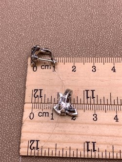 *Серьги Марказит арт. HE0448-754 Вес 3,89 г - фото 313328 *Серьги Марказит арт. HE0448-754 Вес 3,89 г - фото 313328