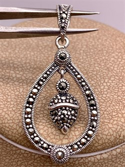 *Подвеска Марказит арт HP0652-606 Вес 4,11 г - фото 313363 *Подвеска Марказит арт HP0652-606 Вес 4,11 г - фото 313363