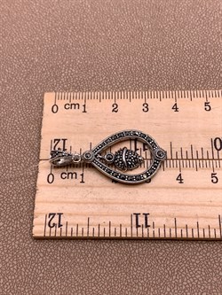 *Подвеска Марказит арт HP0652-606 Вес 4,11 г - фото 313366 *Подвеска Марказит арт HP0652-606 Вес 4,11 г - фото 313366