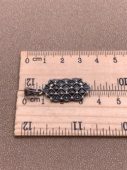 *Подвеска Марказит арт. П 448-376 вес 4 г - фото 313386