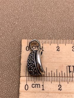 *Подвеска Марказит арт. 24597-908 Вес 3,25 г - фото 313468 *Подвеска Марказит арт. 24597-908 Вес 3,25 г - фото 313468