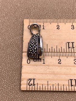 *Подвеска Марказит арт. 24597-908 Вес 3,25 г - фото 313469 *Подвеска Марказит арт. 24597-908 Вес 3,25 г - фото 313469