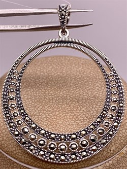 *Кулон Марказит арт. HP0838SP-262 Вес 6,11 г - фото 313507 *Кулон Марказит арт. HP0838SP-262 Вес 6,11 г - фото 313507