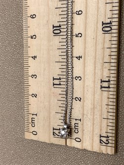 *Колье р.45 Белый бр цв Белое арт. 64003-200-107 вес 2,29 г - фото 313542 *Колье р.45 Белый бр цв Белое арт. 64003-200-107 вес 2,29 г - фото 313542