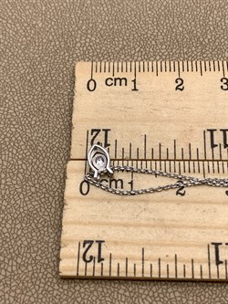 *Колье р.45 Белый бр цв Белое арт. 6086-200-852 вес 2,04 г - фото 313549 *Колье р.45 Белый бр цв Белое арт. 6086-200-852 вес 2,04 г - фото 313549