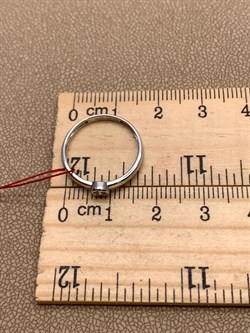 *Кольцо р.16,5 Белый бр цв Белое арт. 12838-200-995 вес 1,18 г - фото 313562 *Кольцо р.16,5 Белый бр цв Белое арт. 12838-200-995 вес 1,18 г - фото 313562