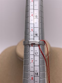 *Кольцо р.16,5 Белый бр цв Белое арт. 13459-200-367 вес 1,27 г - фото 313566