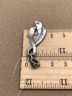 *Кулон Лента Марказит арт. HP0109SP-705 Вес 3,84 г - фото 313683 *Кулон Лента Марказит арт. HP0109SP-705 Вес 3,84 г - фото 313683