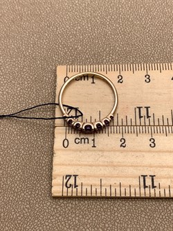 *Кольцо р.19 Аметист арт. 01-2250/00АМ-06-421 Вес 1,51 г - фото 313763