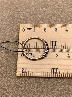 *Кольцо р.19 Аметист арт. 01-2250/00АМ-06-421 Вес 1,51 г - фото 313764