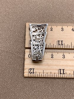 *Подвеска Жабо Марказит арт. П 810-639 вес 4,48 г - фото 313814 *Подвеска Жабо Марказит арт. П 810-639 вес 4,48 г - фото 313814