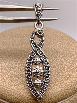 *Подвеска 8 марта  Марказит арт. HP1400SP-299 Вес 3,53 г - фото 313883 *Подвеска 8 марта  Марказит арт. HP1400SP-299 Вес 3,53 г - фото 313883