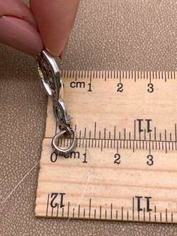 *Подвеска 8 марта  Марказит арт. HP1400SP-299 Вес 3,53 г - фото 313884 *Подвеска 8 марта  Марказит арт. HP1400SP-299 Вес 3,53 г - фото 313884