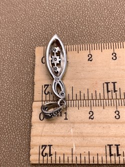 *Подвеска 8 марта  Марказит арт. HP1400SP-299 Вес 3,53 г - фото 313885 *Подвеска 8 марта  Марказит арт. HP1400SP-299 Вес 3,53 г - фото 313885