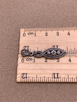 *Подвеска 8 марта  Марказит арт. HP1400SP-299 Вес 3,53 г - фото 313887 *Подвеска 8 марта  Марказит арт. HP1400SP-299 Вес 3,53 г - фото 313887