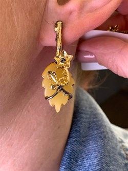 *Серьги Янтарь арт. 41020100310-540, (Вес 9,8г) - фото 313922 *Серьги Янтарь арт. 41020100310-540, (Вес 9,8г) - фото 313922