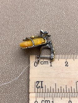 *Серьги Янтарь арт. 41020100310-540, (Вес 9,8г) - фото 313923 *Серьги Янтарь арт. 41020100310-540, (Вес 9,8г) - фото 313923