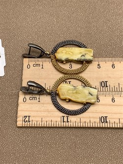 *Серьги Янтарь арт. 43020112591-373, (Вес 11,01г) - фото 314062 *Серьги Янтарь арт. 43020112591-373, (Вес 11,01г) - фото 314062