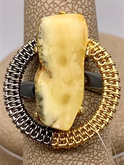 *Кольцо р.16,75 Янтарь арт. 43030112591-434, (Вес 5,9г) - фото 314072 *Кольцо р.16,75 Янтарь арт. 43030112591-434, (Вес 5,9г) - фото 314072