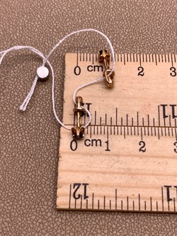 *Пусеты Сапфир цв Красное арт. 282 24-780-431 вес 1,01 г - фото 314136 *Пусеты Сапфир цв Красное арт. 282 24-780-431 вес 1,01 г - фото 314136