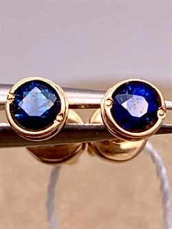 *Пусеты Сапфир цв Красное арт. 282 24-074-273 вес 1,02 г - фото 314149 *Пусеты Сапфир цв Красное арт. 282 24-074-273 вес 1,02 г - фото 314149