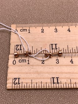 *Пусеты Сапфир цв Красное арт. 282 24-074-273 вес 1,02 г - фото 314151 *Пусеты Сапфир цв Красное арт. 282 24-074-273 вес 1,02 г - фото 314151