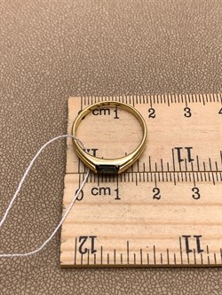 *Кольцо р.18,5 Сапфир цв Лимонное арт. 1820135-784 вес 2,2 г - фото 314383 *Кольцо р.18,5 Сапфир цв Лимонное арт. 1820135-784 вес 2,2 г - фото 314383