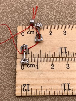 *Пусеты Белый бр цв Белое арт. 23880-200-123 вес 1,49 г - фото 314410 *Пусеты Белый бр цв Белое арт. 23880-200-123 вес 1,49 г - фото 314410