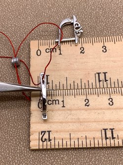 *Серьги Белый бр цв Белое арт. 22801-200-007 вес 2,59 г - фото 314529 *Серьги Белый бр цв Белое арт. 22801-200-007 вес 2,59 г - фото 314529