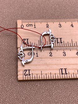 *Серьги Белый бр цв Белое арт. 22801-200-007 вес 2,59 г - фото 314530 *Серьги Белый бр цв Белое арт. 22801-200-007 вес 2,59 г - фото 314530