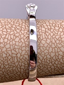 *Кольцо р.16,5 Белый бр цв Белое арт. 12801-200-233, вес 1,47 г - фото 314538